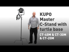 KUPO 20" Master C Stand W/ Turtle Base