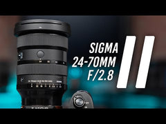 Sigma 24-70mm f/2.8 DG DN II Art Lens (Sony E)