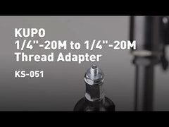KUPO 1/4" Female + 1/4" Adapter Spigot