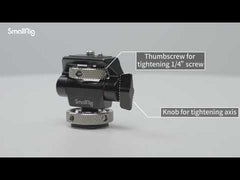 SmallRig Swivel and Tilt Adjustable Monitor Mount with Cold Shoe Mount 2905B