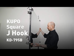 KUPO Compact U Hooks (Silver) (Set of Two)