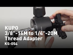 KUPO 3/8" + 1/4" Adapter Spigot