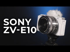 Sony ZV-E10 Mirrorless Camera with 16-50mm Lens (Black)