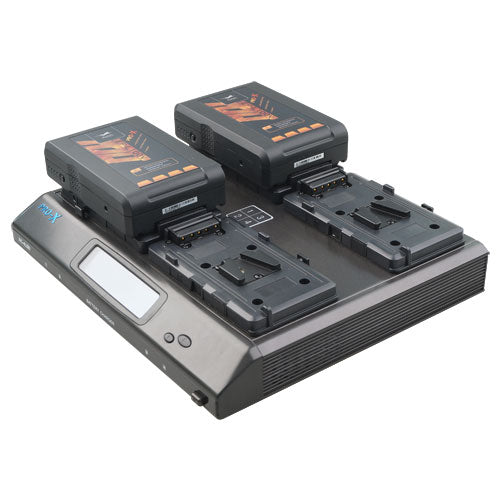 Pro-X XC-4LSD V-Lock Mount Four Bay Charger