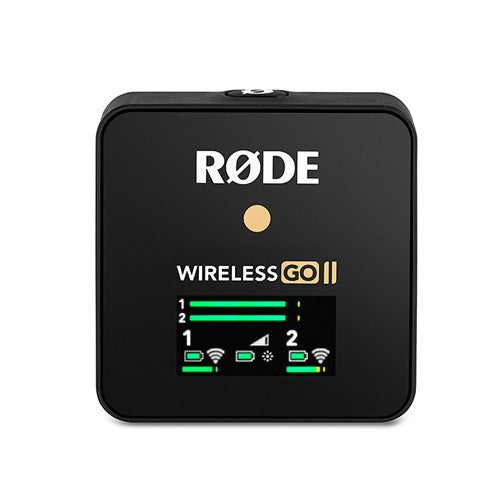 Rode Wireless GO II 2-Person Compact Digital Wireless Omni Lavalier Microphone System/Recorder Kit
