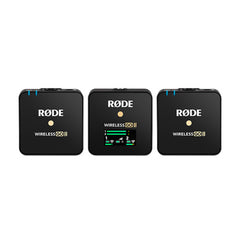 Rode Wireless GO II 2-Person Compact Digital Wireless Omni Lavalier Microphone System/Recorder Kit