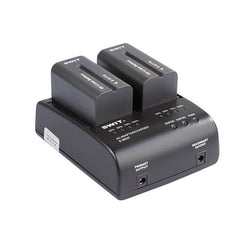 SWIT Dual Charger/Adapter for Sony NP-F970/770/960/950 Batteries