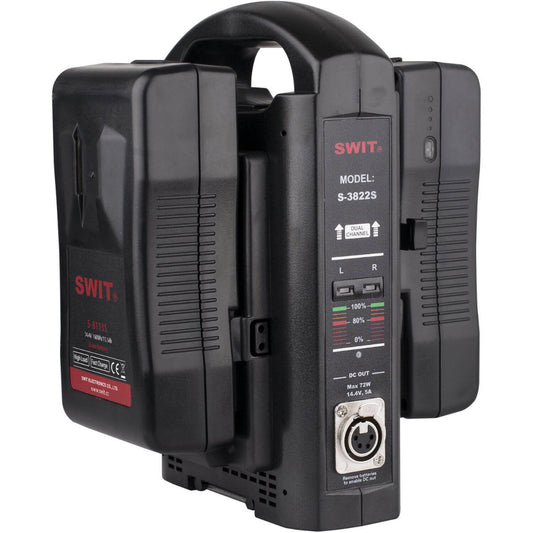 SWIT S-3822S 2-channel V-mount Charger