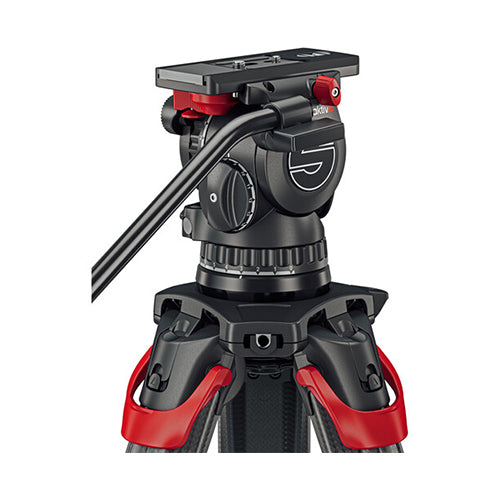 Sachtler aktiv10T Touch & Go Fluid Head with SpeedLevel & 7-Step Drag (100mm)