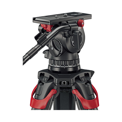 Sachtler aktiv12T Touch & Go Fluid Head with SpeedLevel & 7-Step Drag (100mm)