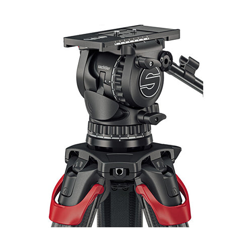 Sachtler aktiv12T Touch & Go Fluid Head with SpeedLevel & 7-Step Drag (100mm)