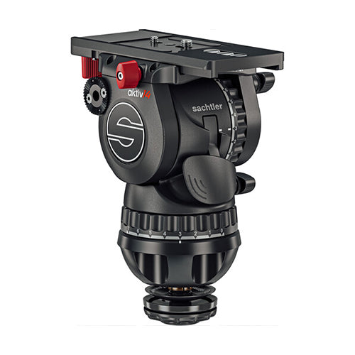 Sachtler aktiv14T Touch & Go Fluid Head with SpeedLevel & 7-Step Drag (100mm)