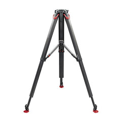 Sachtler flowtech 100 MS Carbon Fiber Tripod with Mid-Level Spreader & Rubber Feet