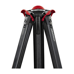 Sachtler flowtech 100 MS Carbon Fiber Tripod with Mid-Level Spreader & Rubber Feet