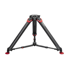 Sachtler flowtech 100 MS Carbon Fiber Tripod with Mid-Level Spreader & Rubber Feet