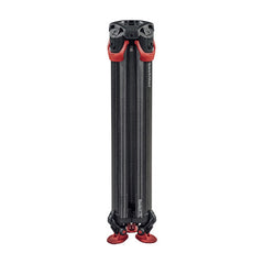 Sachtler Flowtech 75 MS Carbon Fiber Tripod with Mid-Level Spreader and Rubber Feet