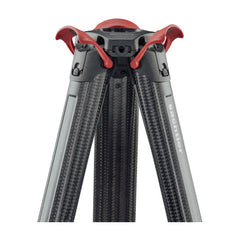 Sachtler Flowtech 75 MS Carbon Fiber Tripod with Mid-Level Spreader and Rubber Feet