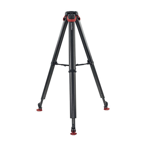 Sachtler Flowtech 75 MS Carbon Fiber Tripod with Mid-Level Spreader and Rubber Feet
