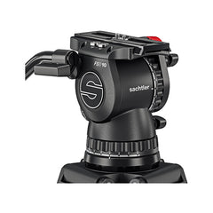 Sachtler FSB 10 Mk II 100mm Touch & Go Head with ENG 2 Aluminum Tripod System (Ground Spreader)