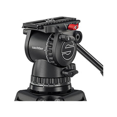 Sachtler FSB 10 Mk II 100mm Touch & Go Head with ENG 2 Aluminum Tripod System (Ground Spreader)