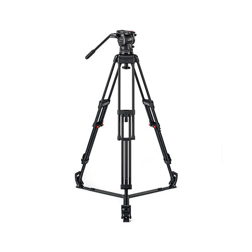 Sachtler FSB 10 Mk II 100mm Touch & Go Head with ENG 2 Aluminum Tripod System (Ground Spreader)