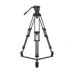 Sachtler FSB 10 Mk II 100mm Touch & Go Head with ENG 2 Carbon Fiber Tripod System (Ground Spreader)