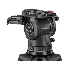 Sachtler FSB 10 Mk II 100mm Touch & Go Head with ENG 2 Carbon Fiber Tripod System (Mid-Level Spreader)