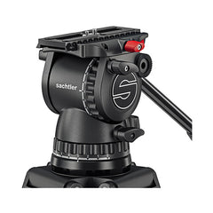 Sachtler FSB 10 Mk II 100mm Touch & Go Head with ENG 2 Carbon Fiber Tripod System (Mid-Level Spreader)