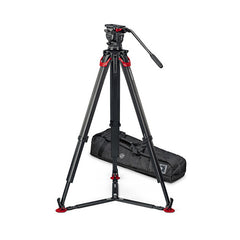 Sachtler System aktiv10T & flowtech 100 with Ground Spreader