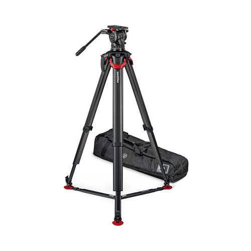 Sachtler System aktiv10T & flowtech 100 with Ground Spreader