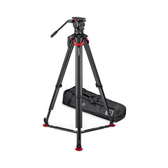 Sachtler System aktiv10T & flowtech 100 with Ground Spreader