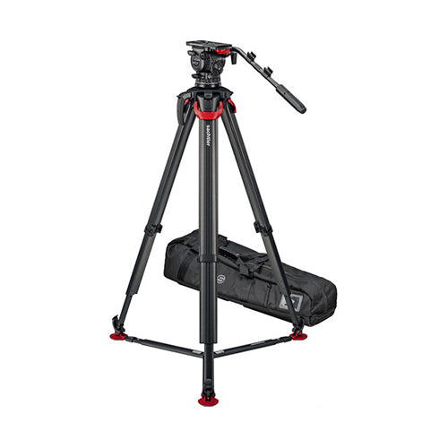 Sachtler System aktiv12T & flowtech 100 with Ground Spreader