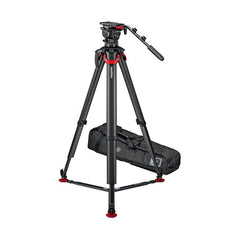 Sachtler System aktiv12T & flowtech 100 with Ground Spreader