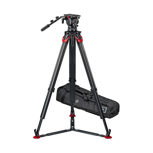 Sachtler System aktiv12T & flowtech 100 with Ground Spreader