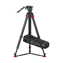 Sachtler System aktiv12T & flowtech 100 with Ground Spreader