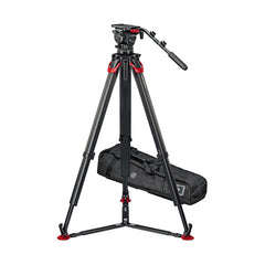 Sachtler System aktiv12T & flowtech 100 with Ground Spreader