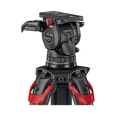 Sachtler System aktiv12T & flowtech 100 with Mid-Level Spreader
