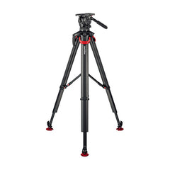 Sachtler System aktiv14T & flowtech 100 with Mid-Level Spreader