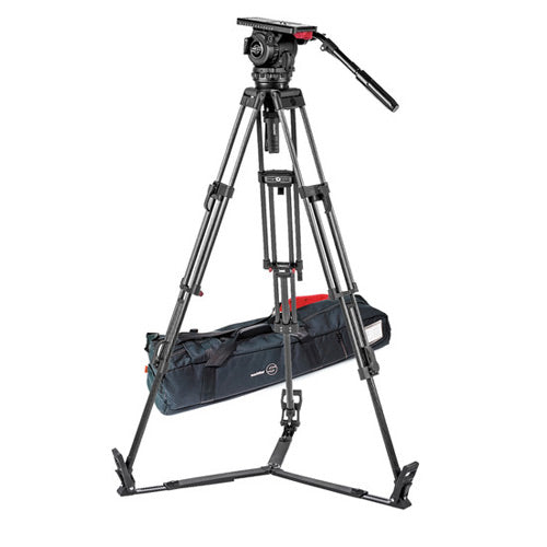 Sachtler Video 18 S2 Fluid Head & ENG 2 CF Tripod System with Ground Spreader