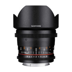 Samyang 10mm T3.1 VDSLR Lens with Sony E Mount