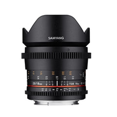 Samyang 16mm T2.6 VDSLR Lens with Sony E Mount