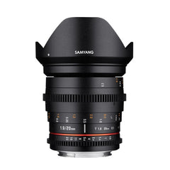 Samyang 20mm T1.9 VDSLR AS UMC Lens for Sony E Mount