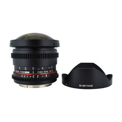 Samyang 8mm T3.8 UMC Fish-Eye CS II Lens (Sony E Mount)