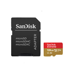 SanDisk 128GB Extreme UHS-I microSDXC Memory Card