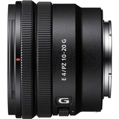 Sony E 10-20mm f/4 PZ G Lens - SELP1020G