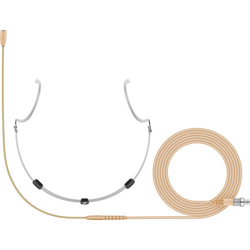 Sennheiser HSP Essential Omnidirectional Neckworn Microphone with 3-Pin LEMO Connector (Beige)
