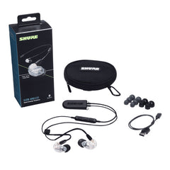 Shure SE215 Sound-Isolating In-Ear Stereo Earphones (Clear)