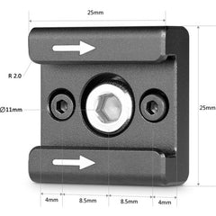 SmallRig Cold Shoe 2-Pack 2060