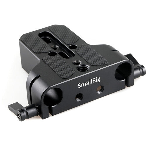 SmallRig Compact Camera Baseplate with 15mm LWS Rod Clamp 1674