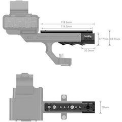 SmallRig Extension Rig for Sony FX3 XLR Handle MD3490